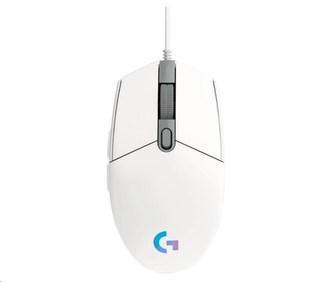 Logitech herní myš G102 2nd Gen LIGHTSYNC Gaming Mouse, USB, EER, White