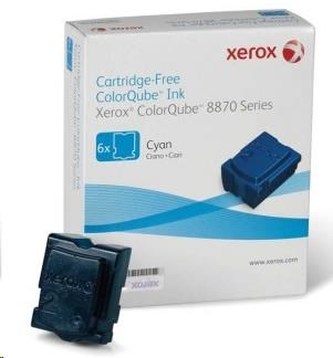 Xerox ColorQube Ink pro 8870/8880 cyan (6 STICKS), DMO (17 300str.)