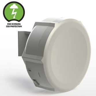 MikroTik SXT 2, 600MHz CPU, 64MB RAM, 1x LAN, integ. 2.4GHz Wi-Fi, 2x10dBi, 802.11b/g/n, vč. L4 licence