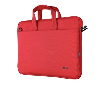TRUST Pouzdro na notebook 16\" Bologna Slim Laptop Bag Eco, červená