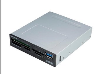 AKASA čtečka karet AK-ICR-27, 3.5\", multi, interní, USB 3.0