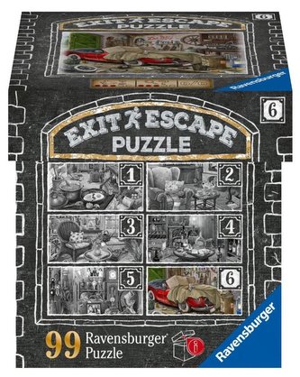Ravensburger Puzzle Exit - Garáž 99 dielikov