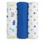 TETRA pleny HIGH QUALITY, s potiskem, 70x70, blue giraffes  / modré žirafy