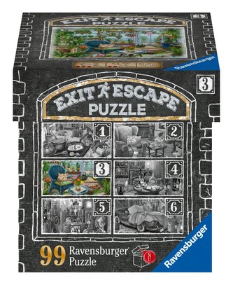 Puzzle EXIT Zimní zahrada 99 dílků