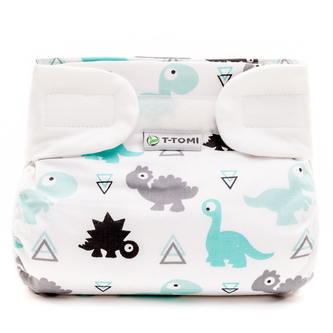 Ortopedické abdukční kalhotky - suchý zip, dinos (3-6kg)