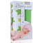Baby set - bambusová osuška green stars / zelené hvězdičky + bambusová osuška green / zelená