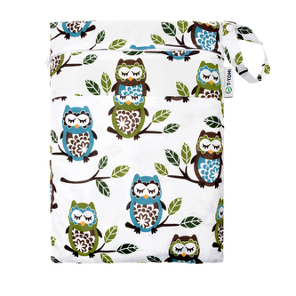 Nepromokavý sáček, white owl / bílá sova