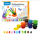 Farby prstové LUMA 12 farieb 30ml