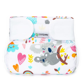 Ortopedické abdukční kalhotky - suchý zip, koalas (3-6kg)