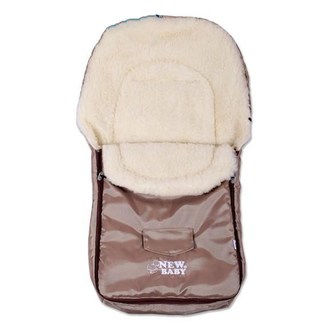 Zimní fusak New Baby Classic Wool brown