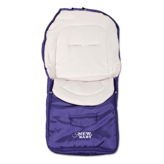 Zimní fusak New Baby Classic Fleece violet