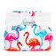 Ortopedické abdukční kalhotky - suchý zip, flamingo (3-6kg)