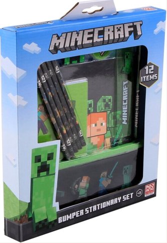 Set kancelářských potřeb Minecraft: Postavy (25 x 27 x 4 cm )