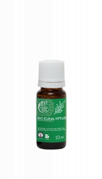 Tierra Verde Esenciální olej Eukalyptus BIO (10 ml) - uleví při nachlazení
