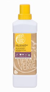 Tierra Verde Gél do umývačky riadu - INOVÁCIA (1 l) - z mydlových orechov v bio kvalite