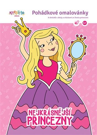 Rozprávkové omaľovánky – Najkrajšie princezné