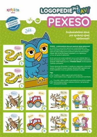 Logopédia ma baví - pexeso - zvukomalebné slová