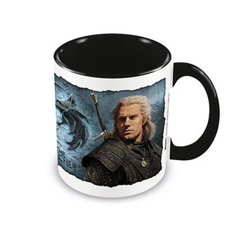 Hrnček Zaklínač - Geralt a Yennefer (Netflix)