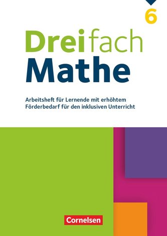 Dreifach Mathe 6. Schuljahr - Zu allen Ausgaben - Arbeitsheft mit Lösungen