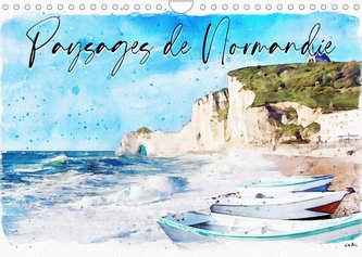 Paysages de Normandie (Calendrier mural 2022 DIN A4 horizontal)