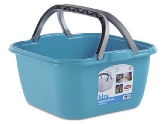 dřez čtverec IDRA 35cm (13l) s uchy PH BÍ,LIM,TYRK