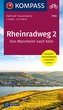 Fahrrad-Tourenkarte Rheinradweg 2, Von Mannheim nach Köln 1:50 000