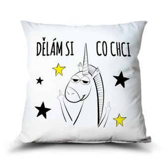 Ahome Polštář Dělám si co chci
