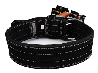 Power System - Opasek Powerlifting 3800 - grey M 72-91 cm