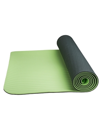 Power System - Cvičebná podložka Yoga Mat Premium 4060 - red black červeno čierna