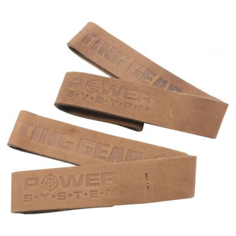 Power System - Trhačky Leather lifting straps 3320