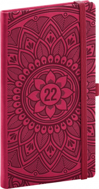 Kapesní diář Vivella Fun 2022, mandala