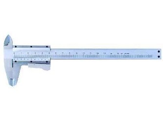 mierka posuvné 150mm tlačidlo