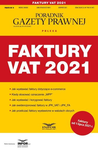 Faktury VAT 2021