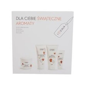 Ziaja Gingerbread tělový peeling Gingerbread 200 ml + tělová pěna Gingerbread 160 ml + krém na ruce Gingerbread 50 ml + sprchový gel Gingerbread 160 ml