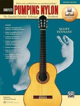 Pumping Nylon -- Complete: The Classical Guitarist's Technique Handbook, Book & Online Video/Audio