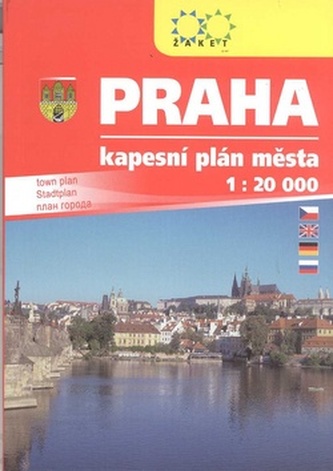 PRAHA kapesní plán A6