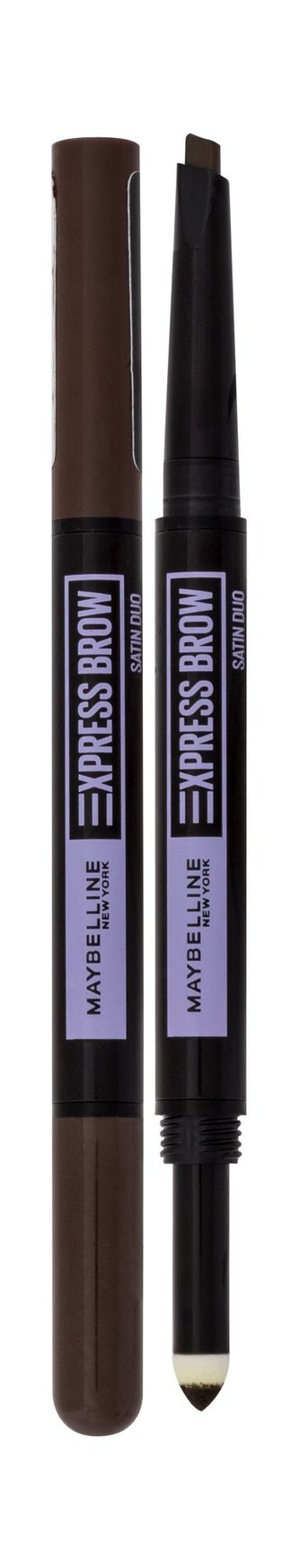 Maybelline Express Brow Tužka na obočí Satin Duo 0,71 g Dark Brown pro ženy