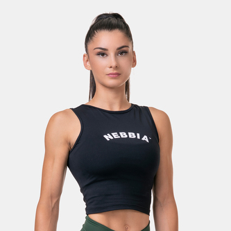 Dámské tílko Fit & Sporty Black - NEBBIA - Velikost M