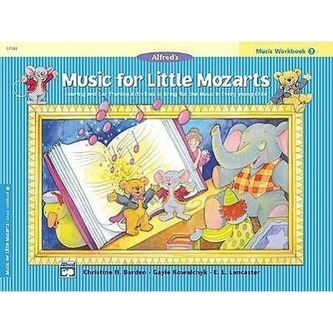 Music for Little Mozarts Music Workbook, Bk 3