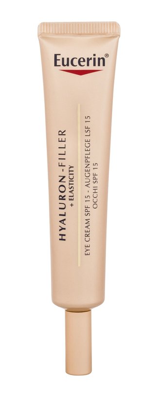 Eucerin Hyaluron-Filler Oční krém + Elasticity 15 ml SPF15 pro ženy