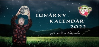 Lunárny kalendár pre pole a záhradu 2022 - stolový kalendár