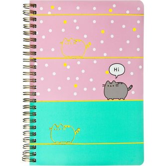 Blok A5 kroužkový Pusheen