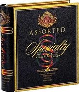 BASILUR Book Specialty darčeková sada 32 čiernych čajov v plechovke 