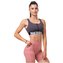 Sportovní podprsenka Smart Zip Black - NEBBIA - Velikost XS