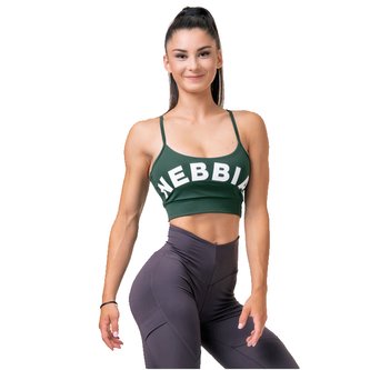 Sportovní podprsenka Classic Hero Black - NEBBIA - Velikost L