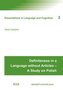 Definiteness in a Language without Articles - A Study on Polish