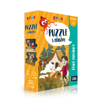 Kvído - Puzzle s príbehmi - české rozprávky