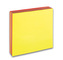 Samolepicí bloček CONCORDE 76x76mm, 5x40l., neon