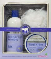 Vivaco Dárková kazeta tělové kosmetiky s obsahem kozího mléka
