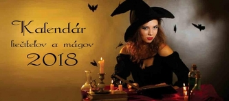 Kalendár liečiteľov a mágov 2018-stolový